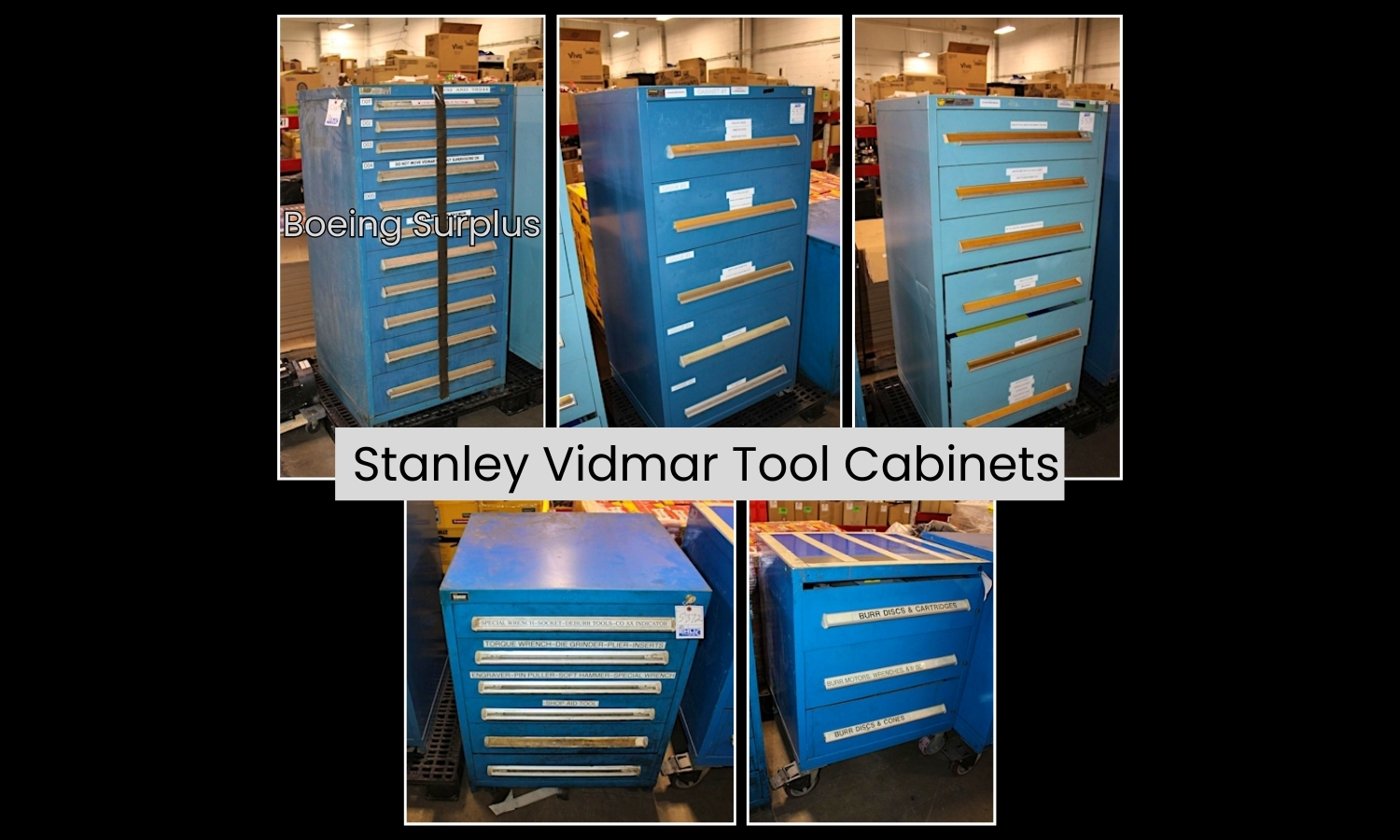 Stanley Vidmar Tool Cabinet